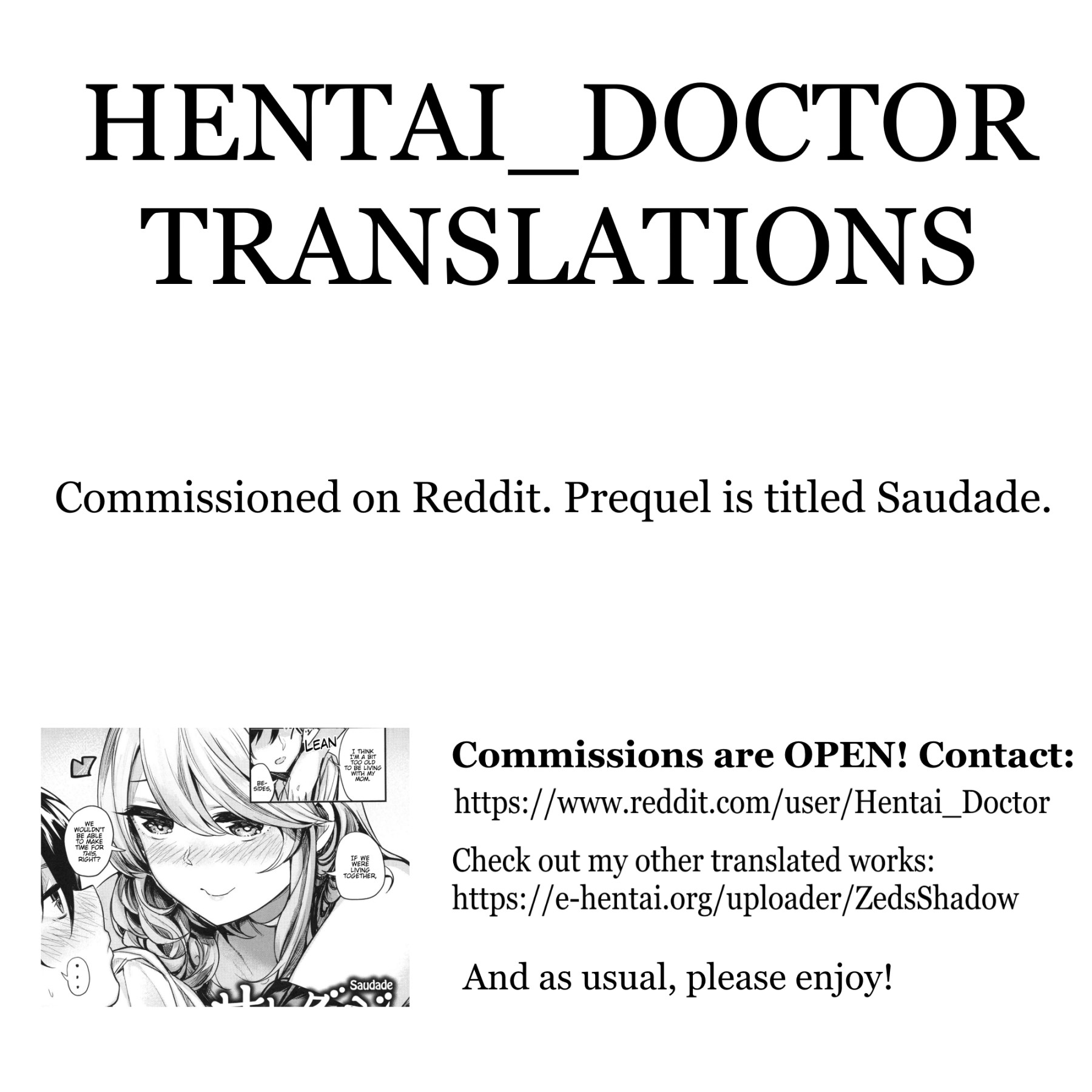 Hentai Manga Comic-Saudade After-Read-5